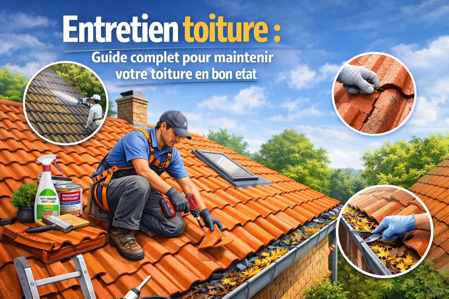 Entretien toiture : guide complet pour maintenir votre toiture en bon état